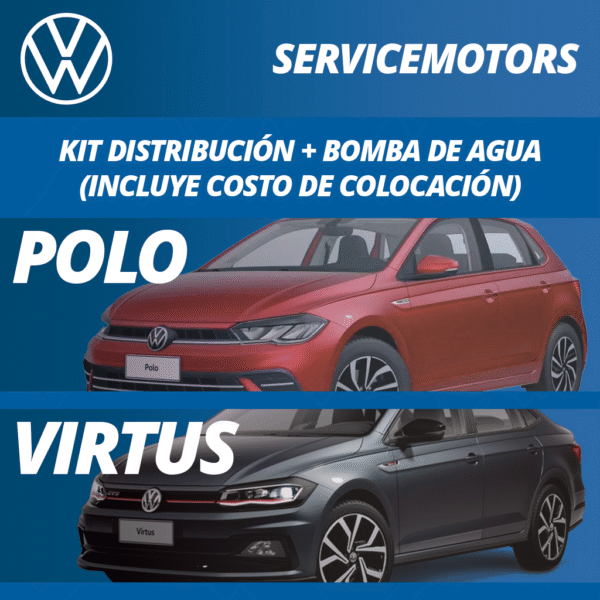 Cambio de Correa Volkswagen Polo - Virtus (10% Reserva)