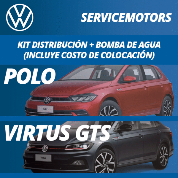 Distribución Volkswagen Polo - Virtus GTS (10% Reserva)