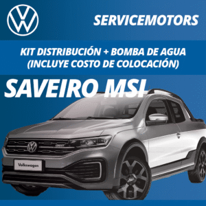 Distribución Volkswagen Saveiro MSI (10% Reserva)
