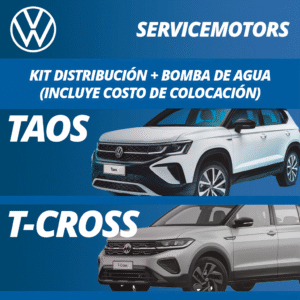 Cambio de Correa Volkswagen T-Cross - Taos (10% Reserva)