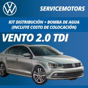 Cambio de Correa Volkswagen Vento 2.0 TDI (10% Reserva)